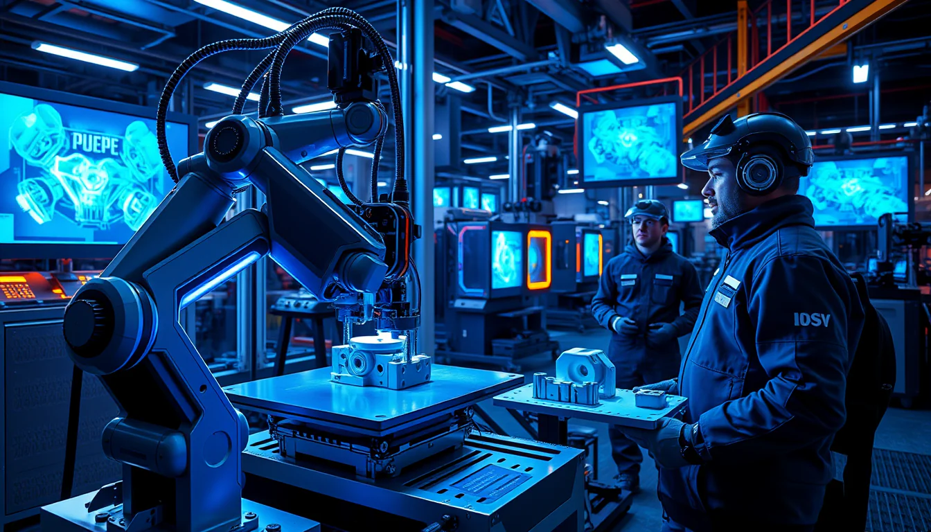 Impressão 3D e a Indústria 4.0: Automatização, Personalização e Otimização da Produção Industrial